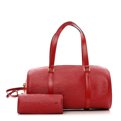 Louis Vuitton Epi Soufflot Rouge 1 of 12