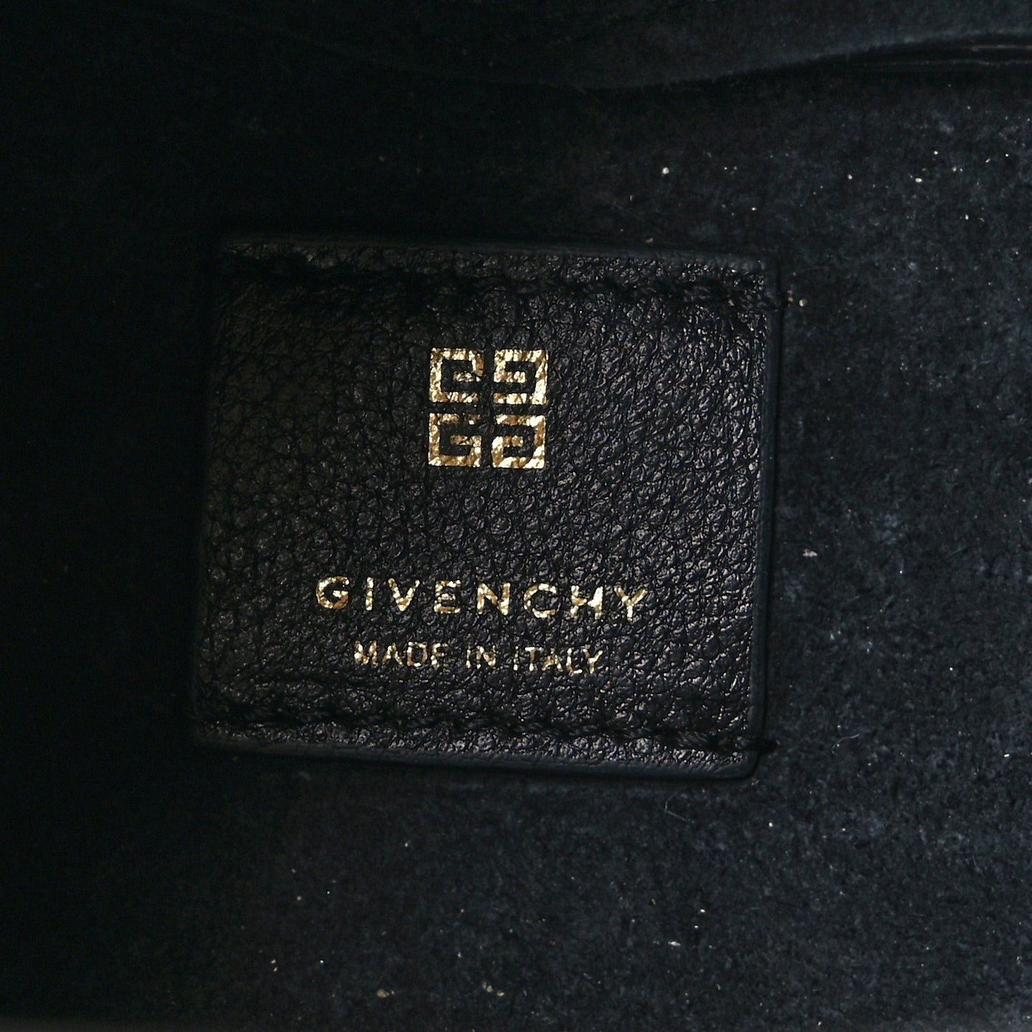 Grained Calfskin Mini G-Lock Hobo Black