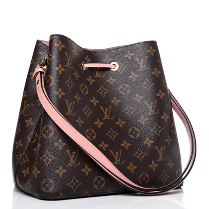 Louis Vuitton Monogram Neonoe MM Rose Poudre 3 of 13