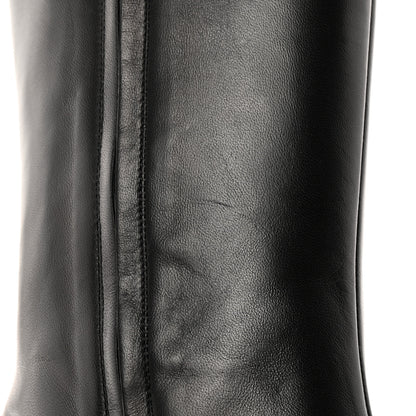 Gucci Malaga Kid GG Victoire 55mm Boots 38 Black 10 of 17