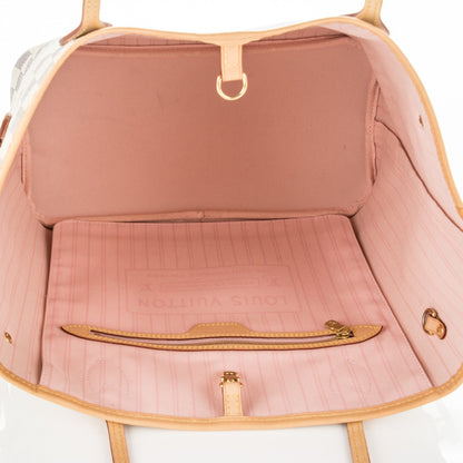 Louis Vuitton Damier Azur Neo Neverfull MM Rose Ballerine 5 of 8