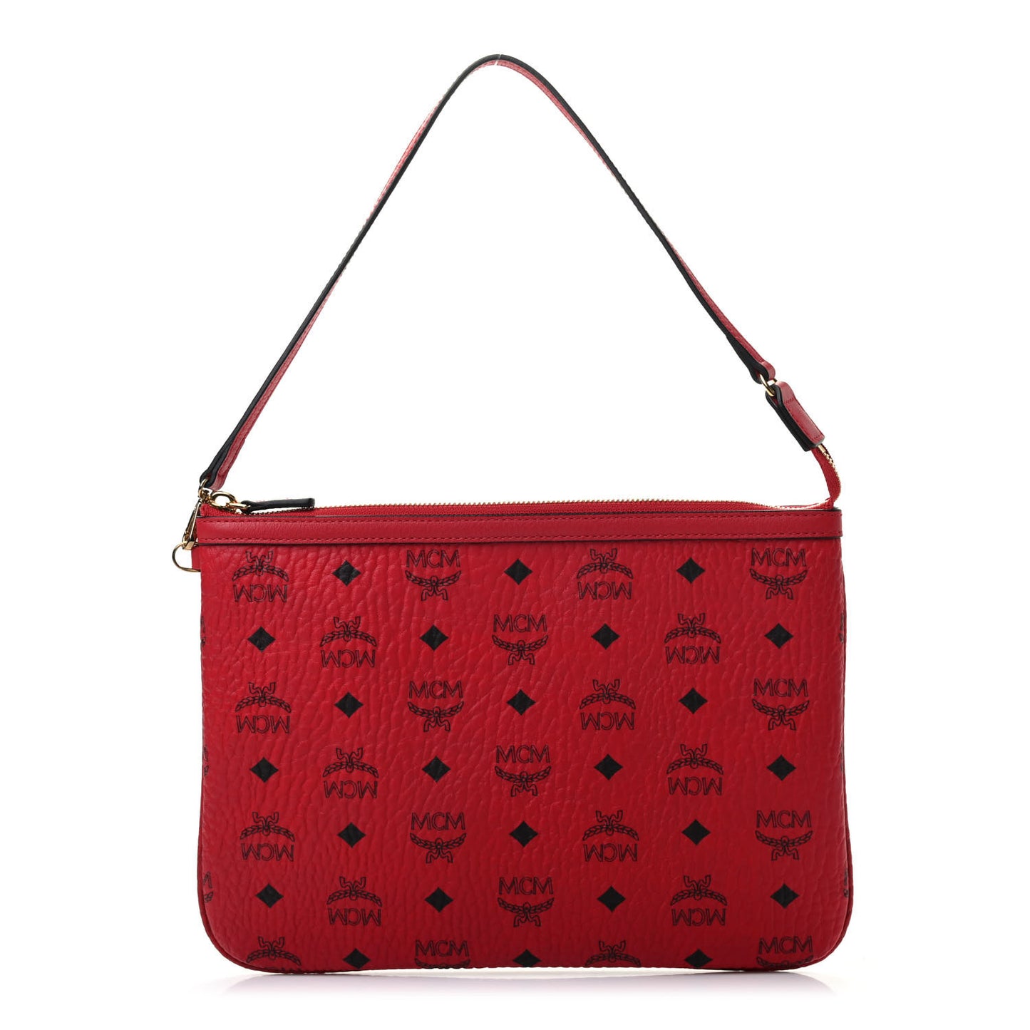 Visetos Liz Shopper Tote Pouch Ruby Red