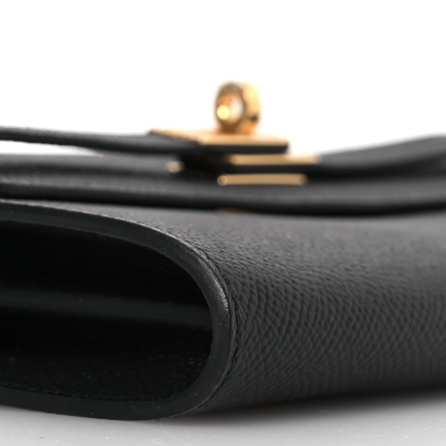 Hermes Epsom Kelly Wallet To Go Black 11 of 13