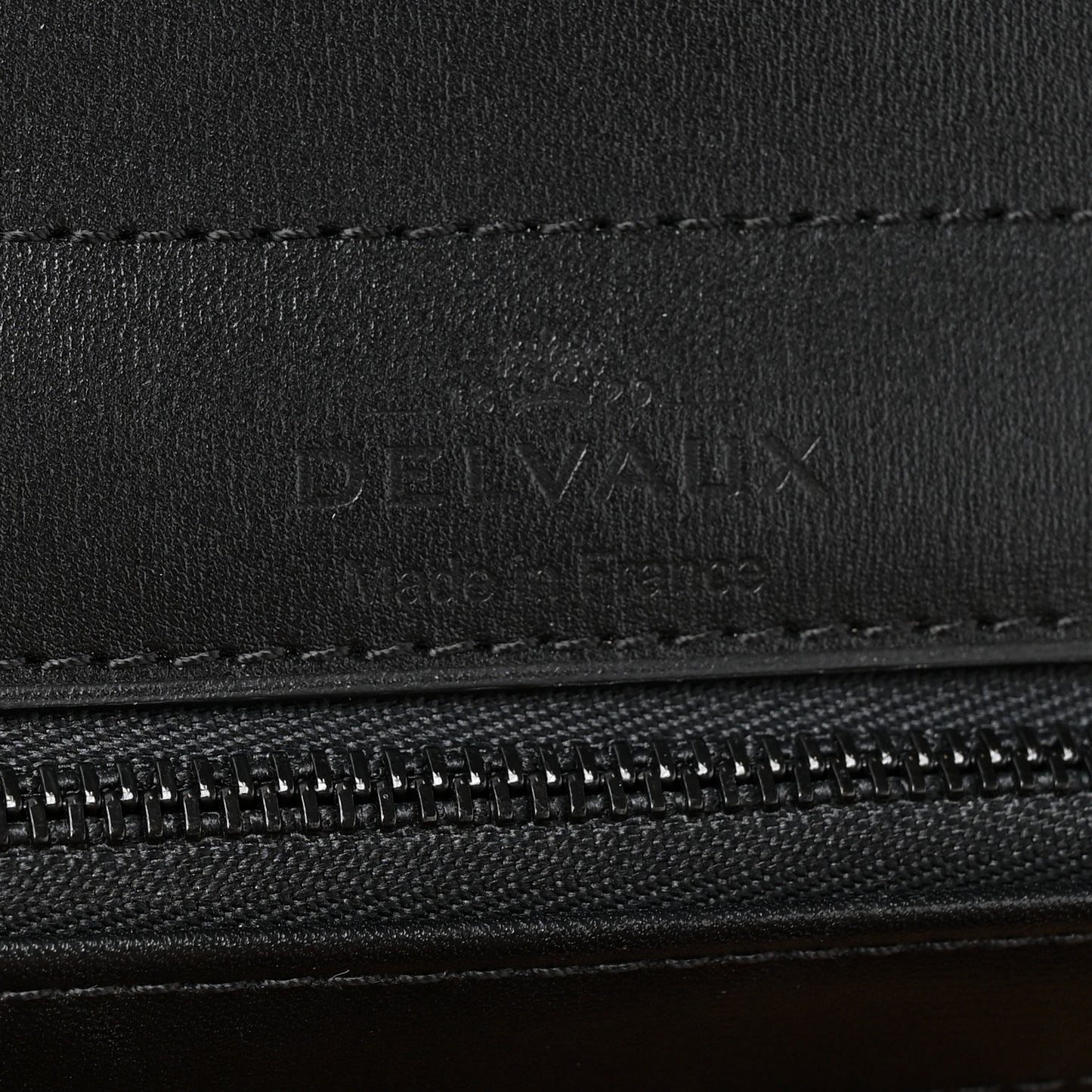 Canvas Patent Calfskin MM Brillant Satchel Black