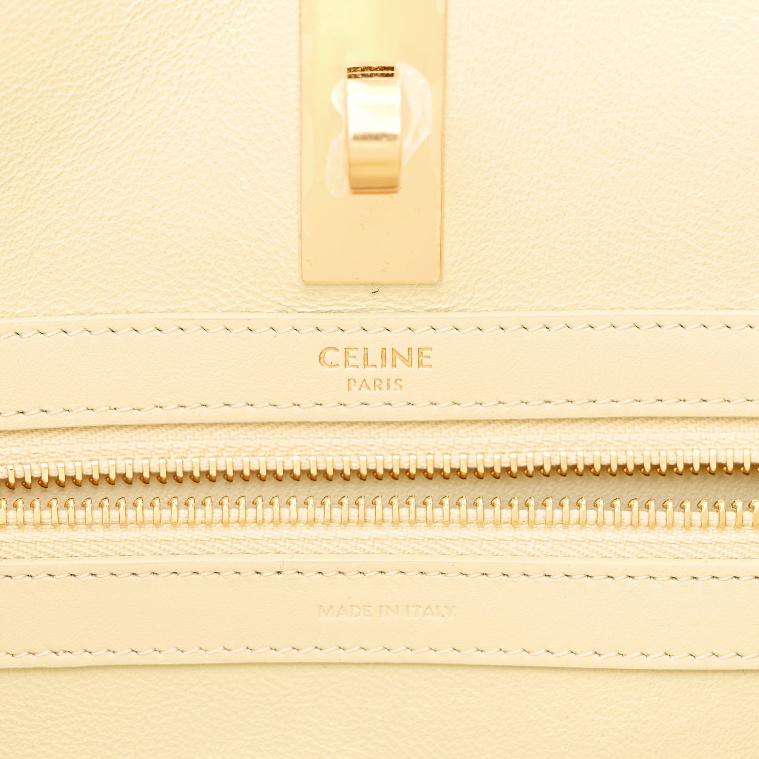 Celine Smooth Calfskin Cabas 16 Bag Limestone 5 of 9