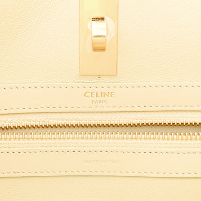 Celine Smooth Calfskin Cabas 16 Bag Limestone 5 of 9