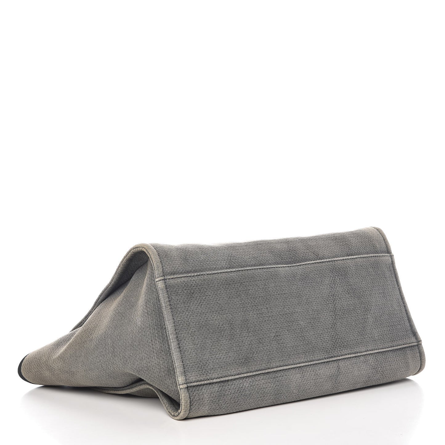 Canvas Deauville Large Tote Grey