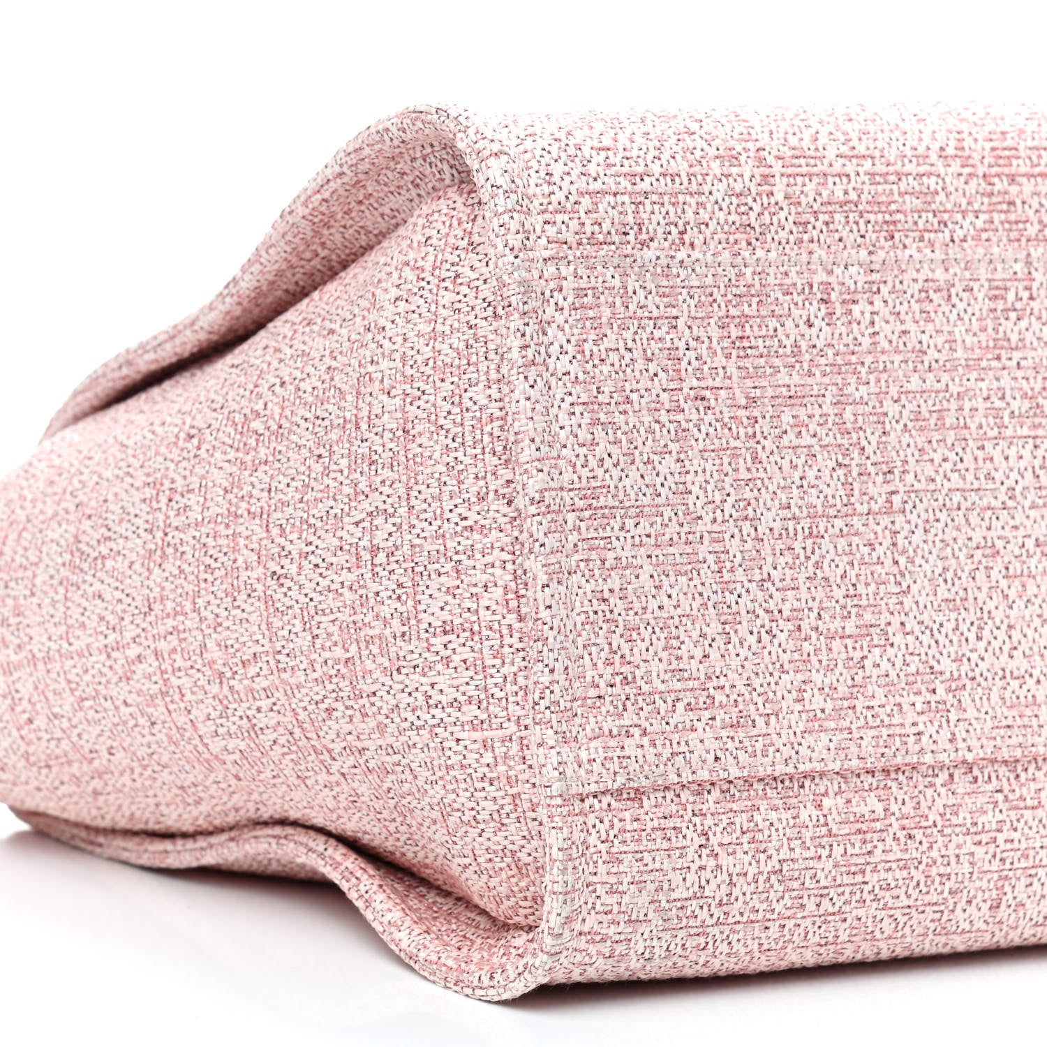Chanel Lurex Boucle Deauville Medium Tote Pink 8 of 9