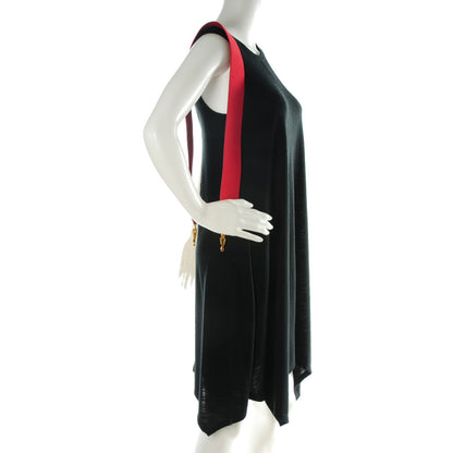 Hermes Toile Courchevel Shoulder Strap Rouge Vif 2 of 4