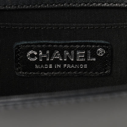 Chanel Glazed Calfskin Medium Boy Flap Black 5 of 12