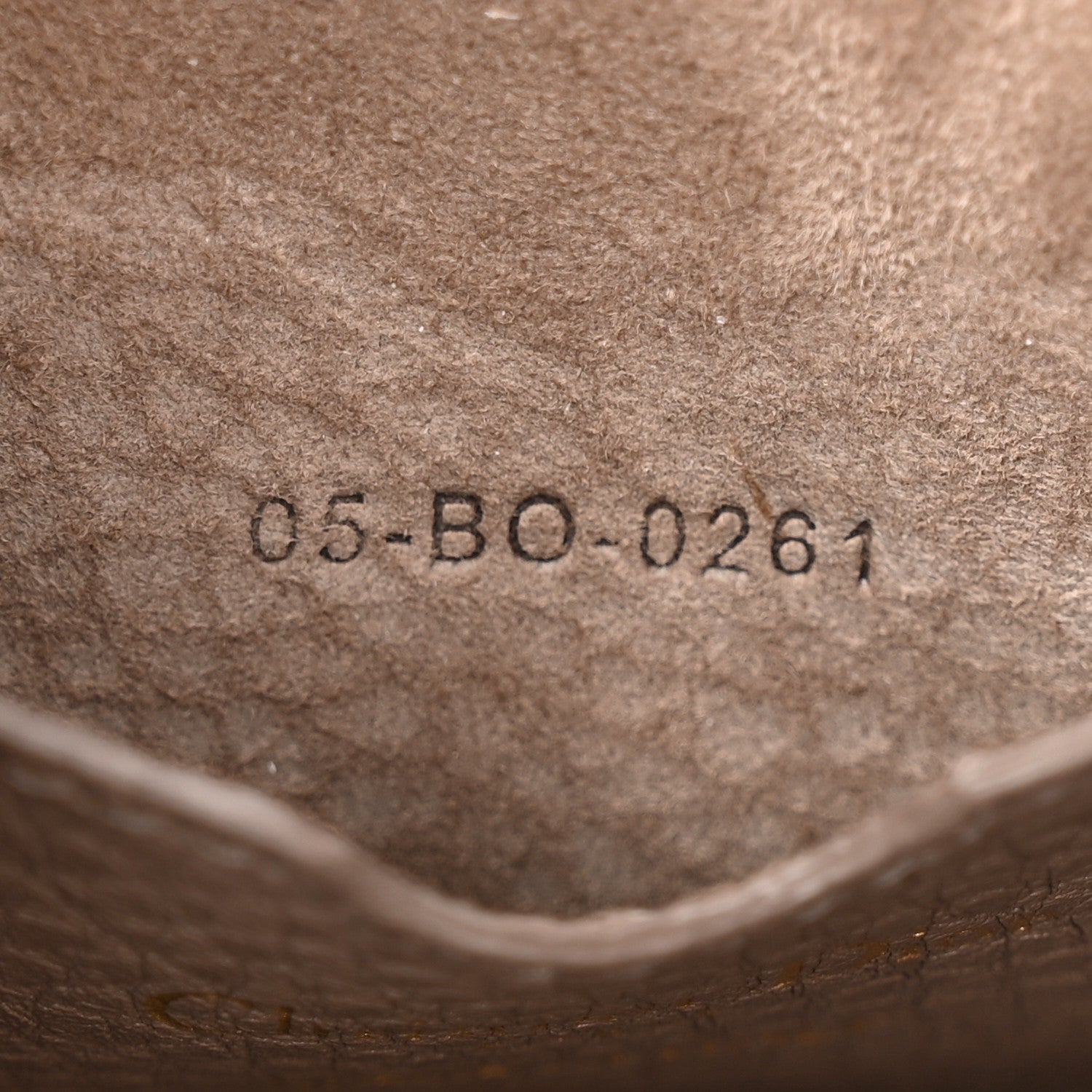 Christian Dior Grained Calfskin Medium Bobby Flap Taupe 7 of 11