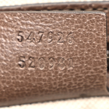 Gucci GG Supreme Monogram Web Small Ophidia Messenger Bag Brown 7 of 11