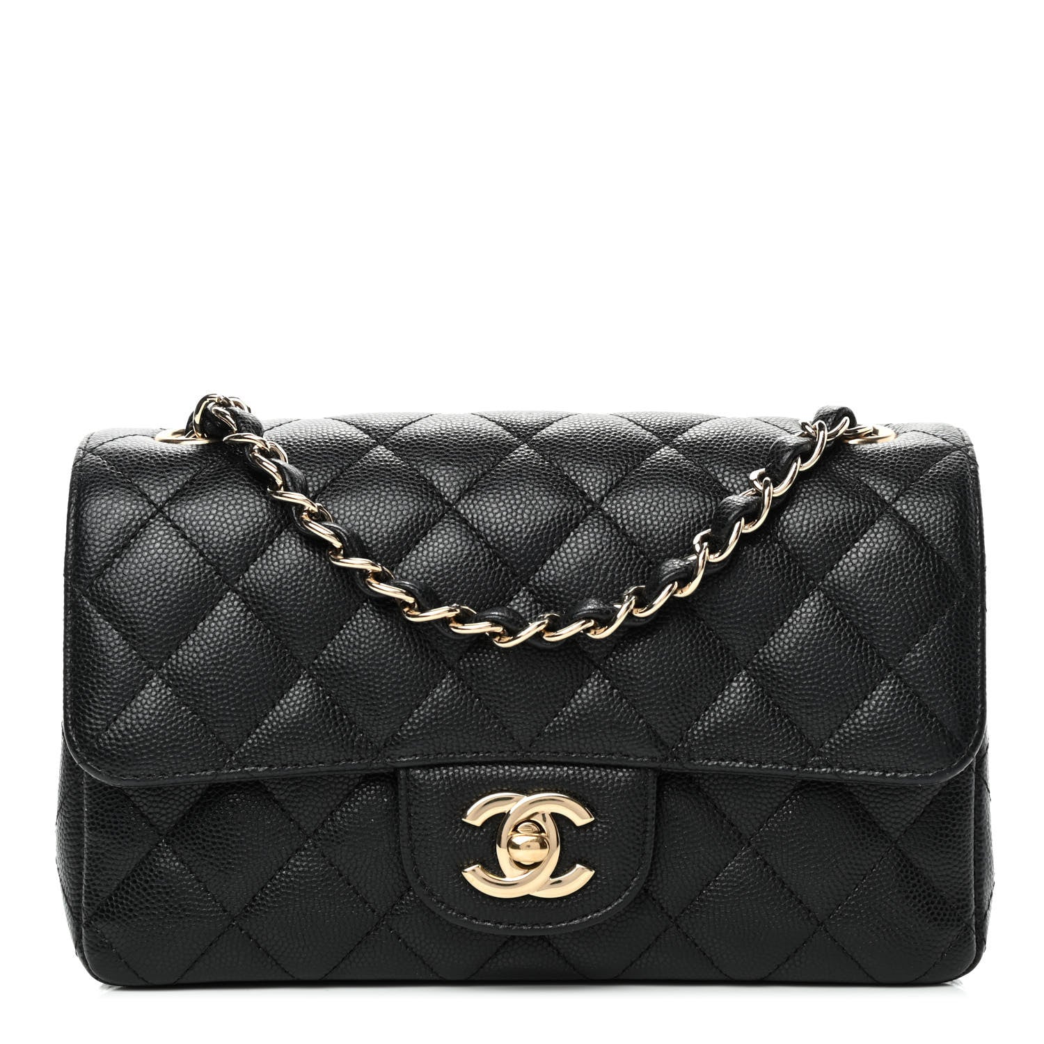Chanel Caviar Quilted Mini Rectangular Flap Black 1 of 4