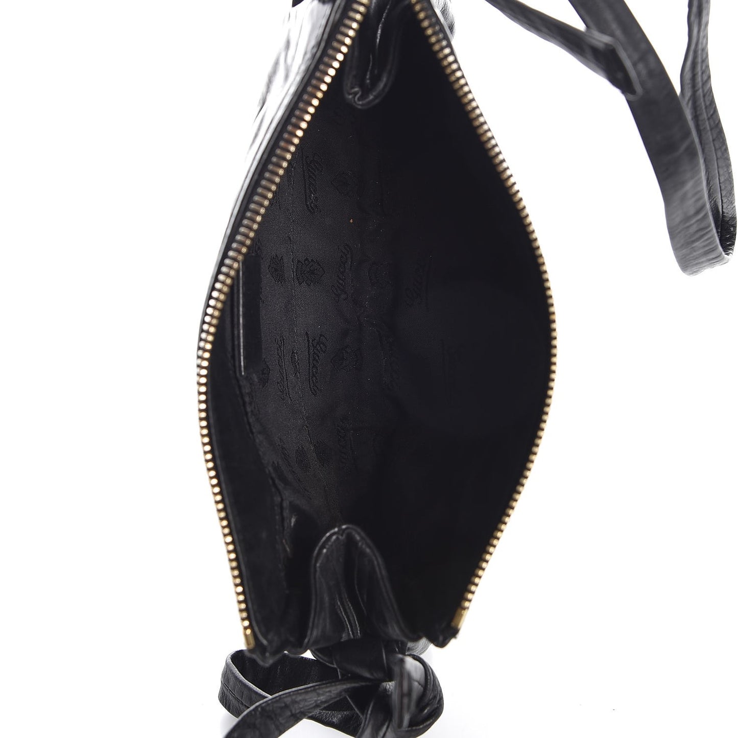 Calfskin Small Hysteria Clutch Black