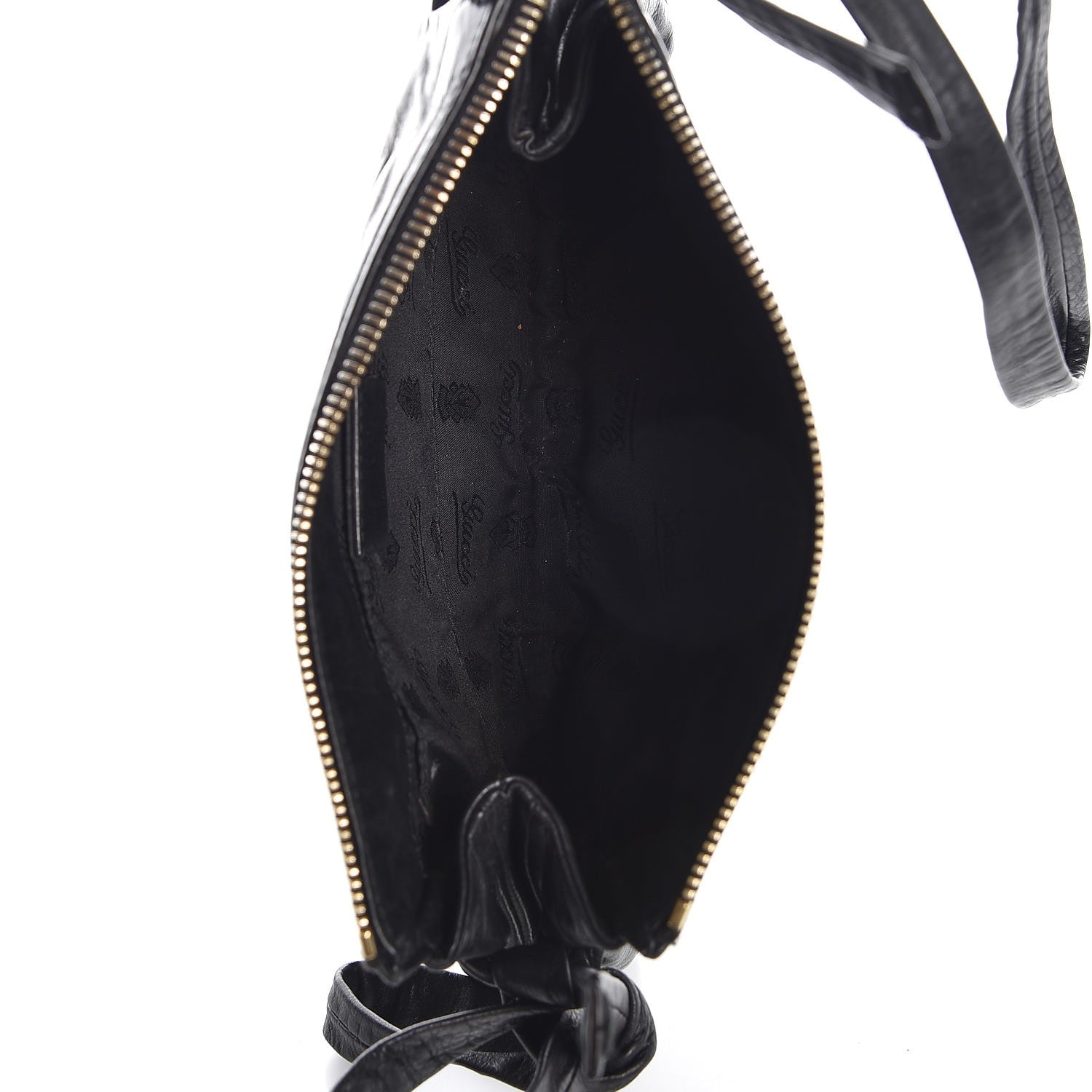 Gucci Calfskin Small Hysteria Clutch Black 5 of 7