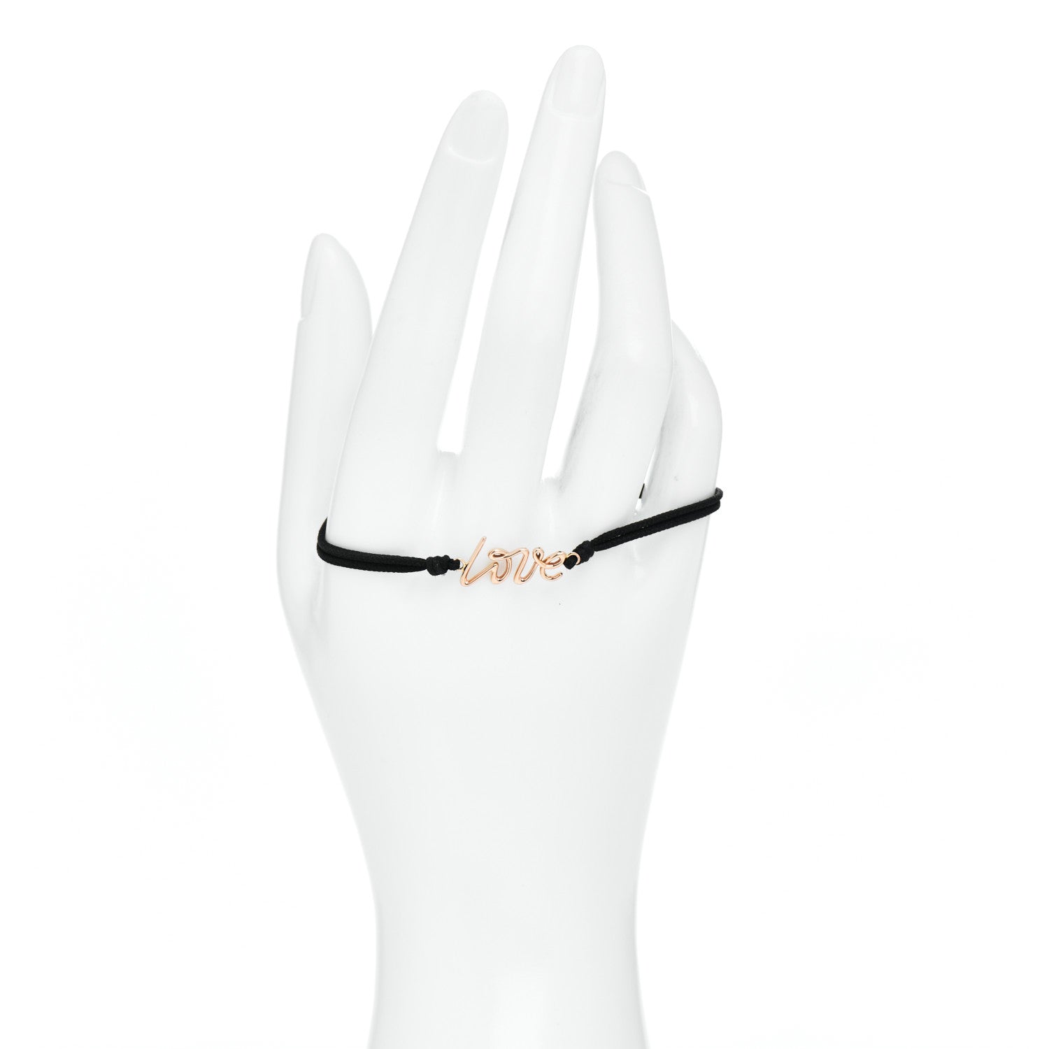 Tiffany 18K Rose Gold Paloma Picasso Grafitti Love Cord Bracelet 2 of 4