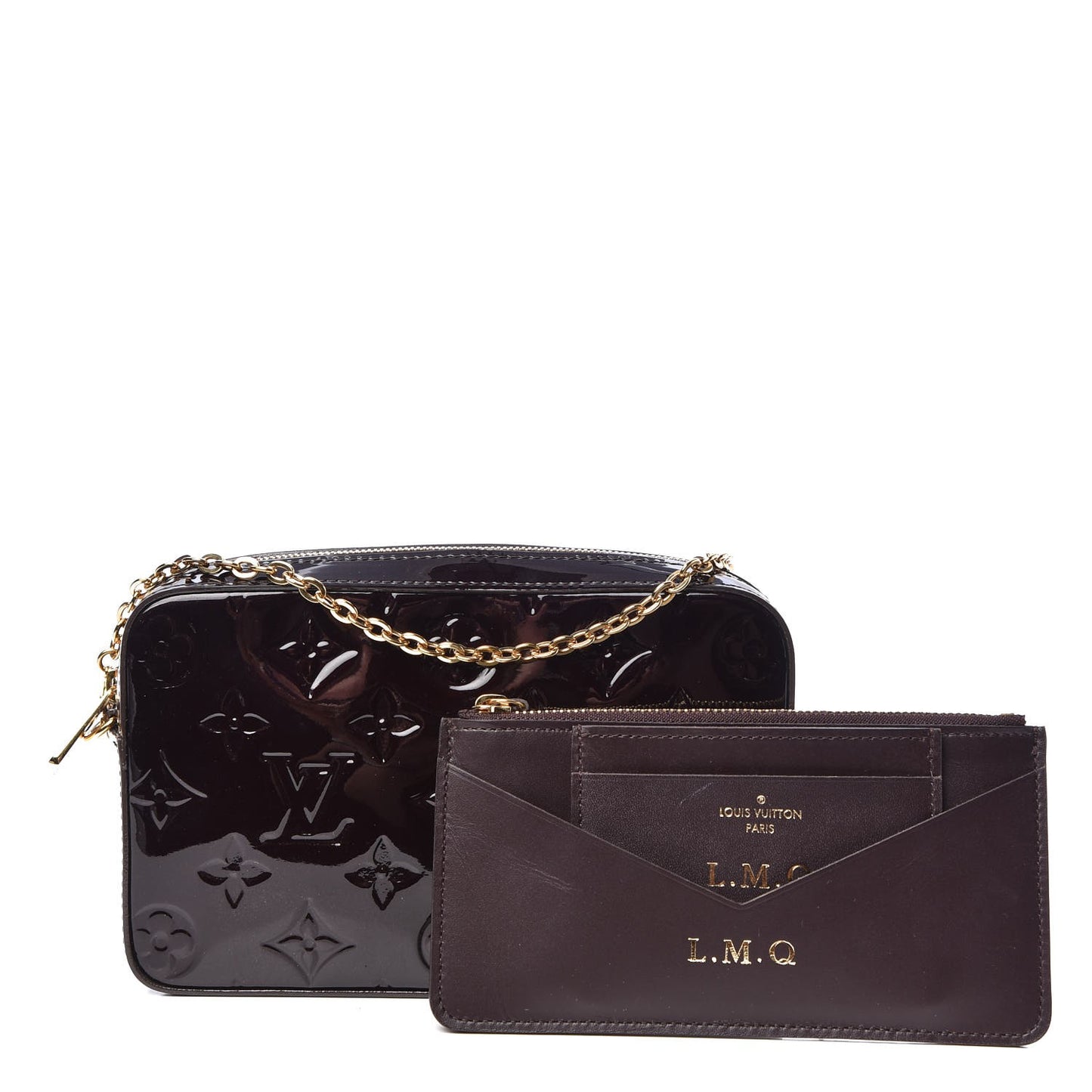 Vernis Camera Pouch Amarante
