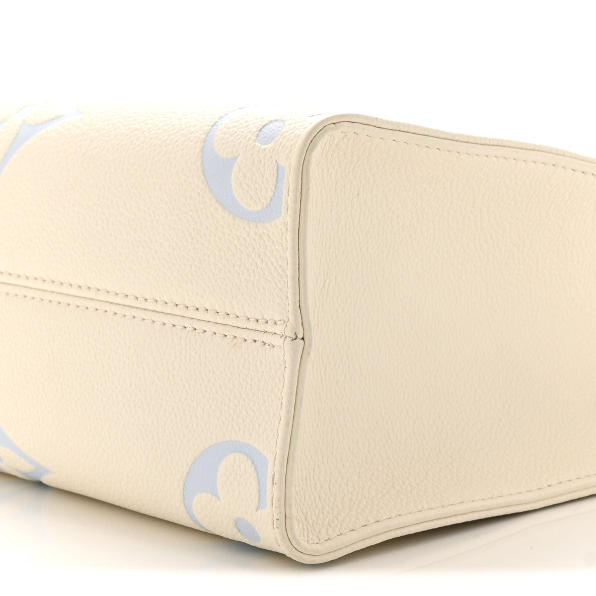 Empreinte Monogram Giant Onthego PM Latte Candy Blue