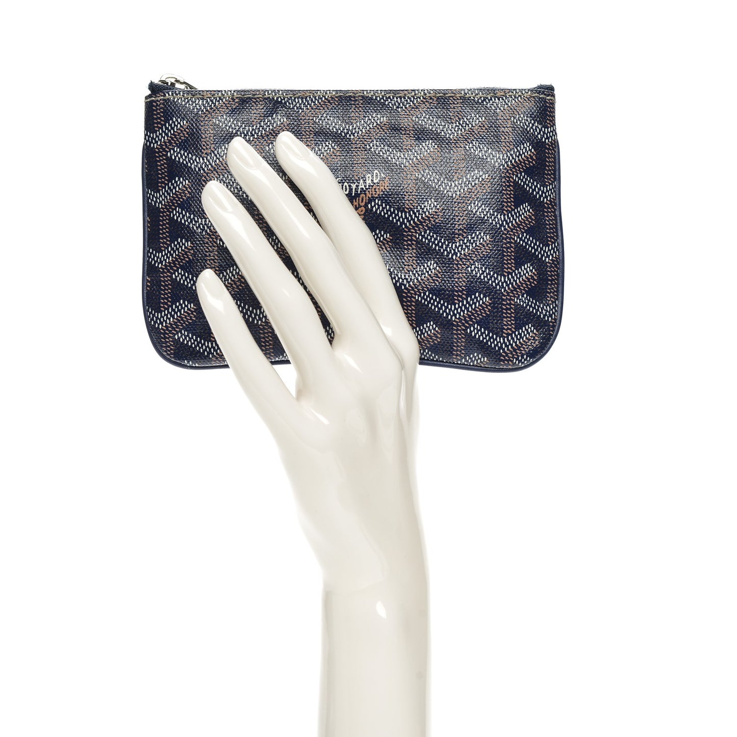 Goyardine Mini Senat Pochette Navy