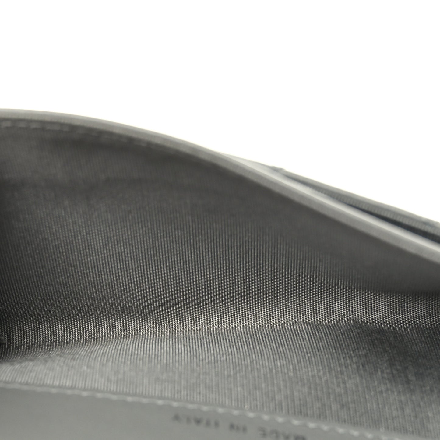 Lambskin Quilted Boy Card Holder Wallet