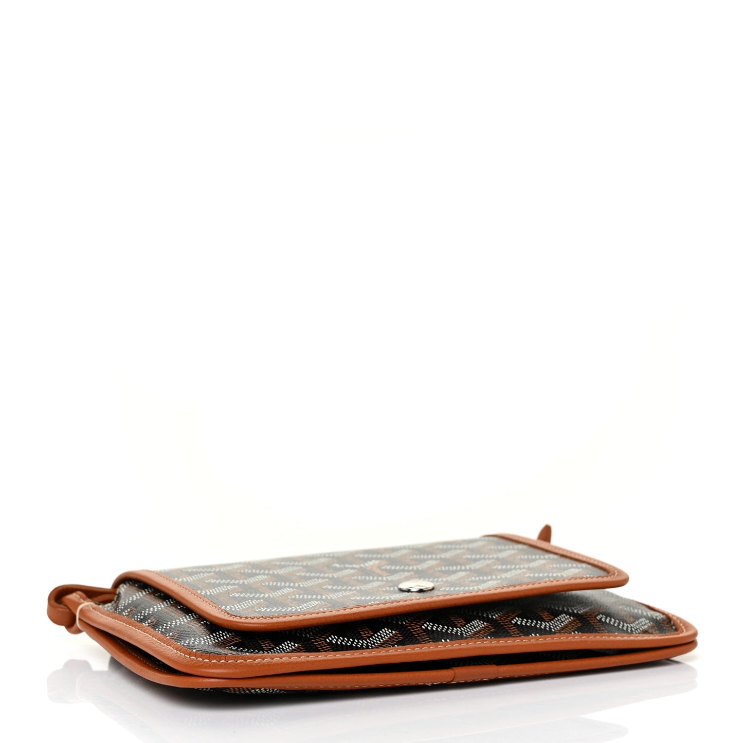 Goyardine Plumet Wallet Clutch Black Gold