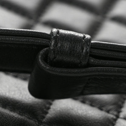 Chanel Calfskin Quilted Medium Boy Flap Black 12 of 14