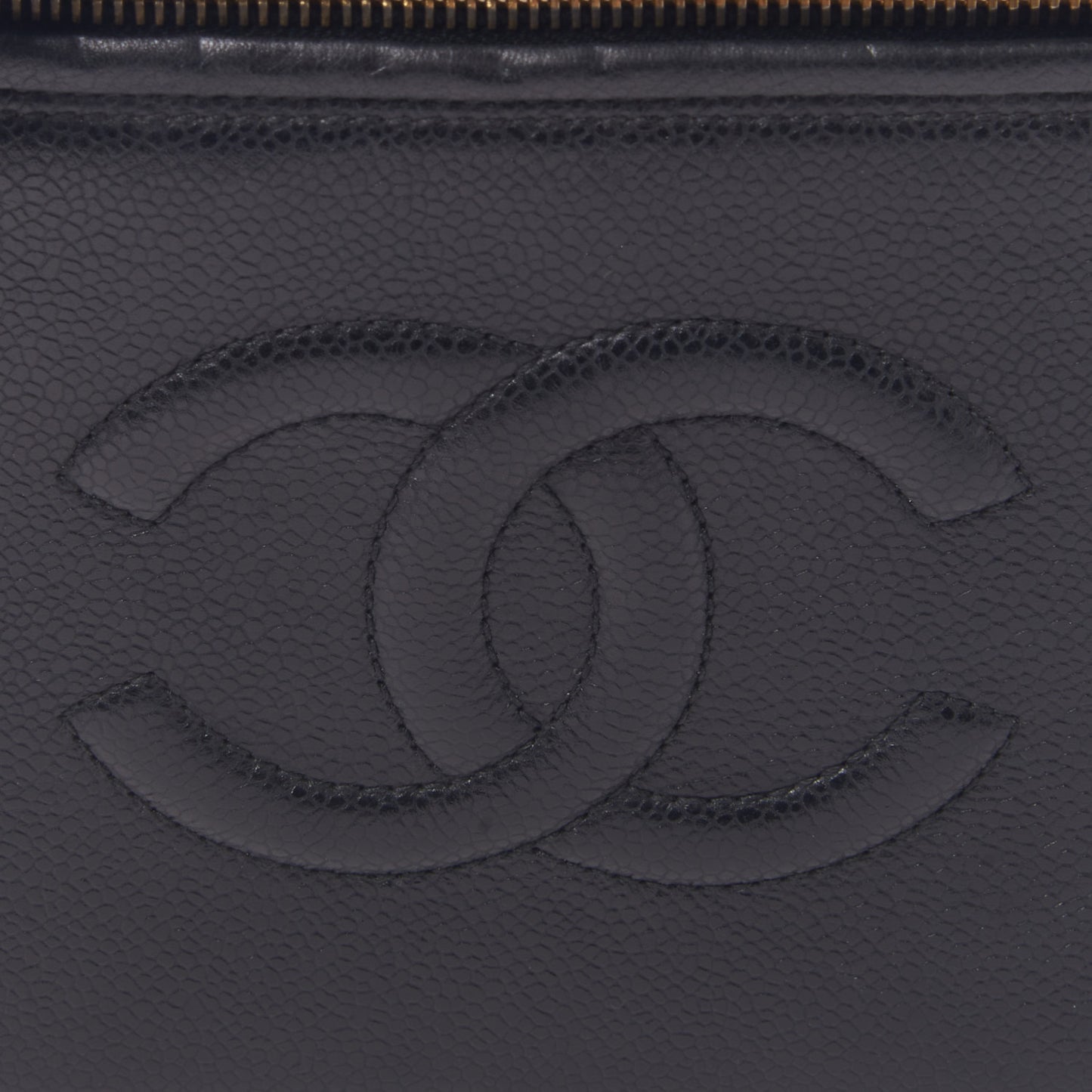 Caviar CC Vanity Train Case Black