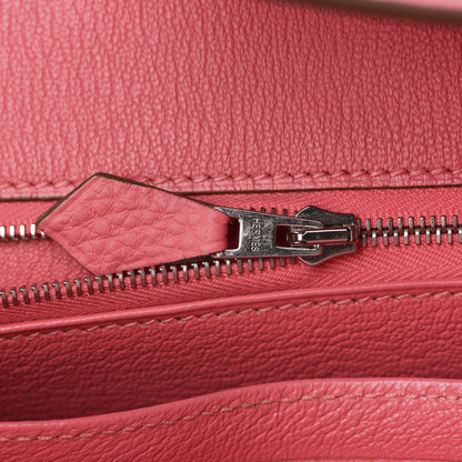 Hermes Togo Birkin 30 Rose Lipstick 11 of 31