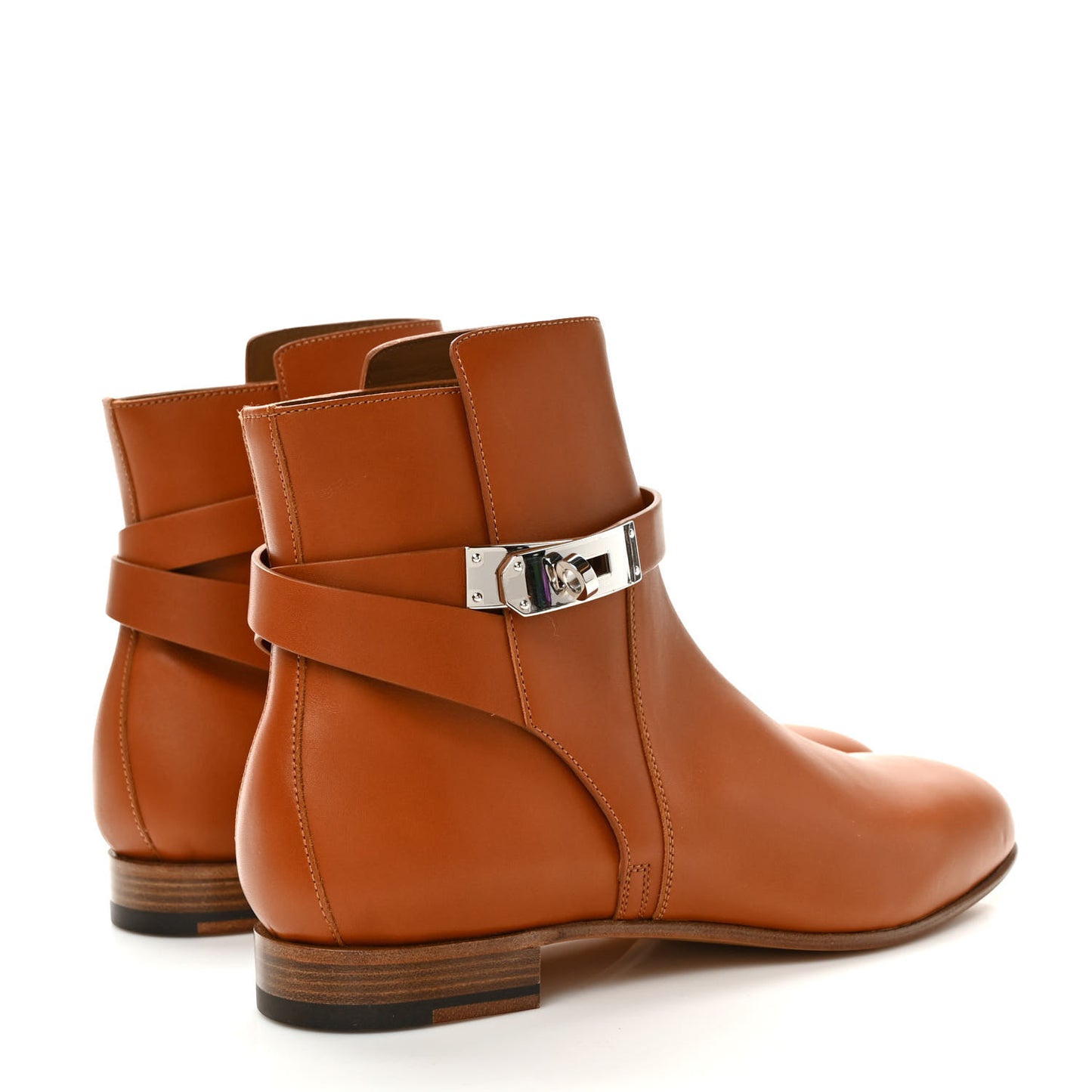 Calfskin Neo Low Boots 39 Natural