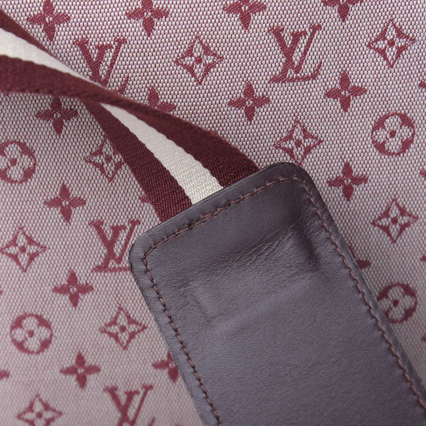 Mini Monogram Besace Mary Kate Cherry