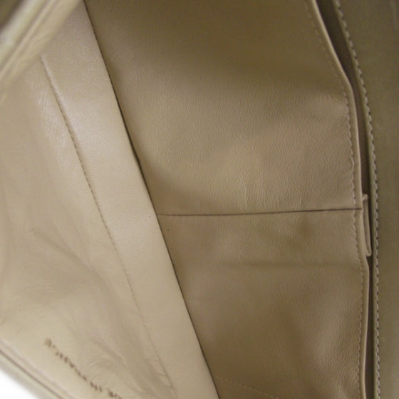 Chanel Lambskin Patent East West Chocolate Bar Flap Beige 7 of 12