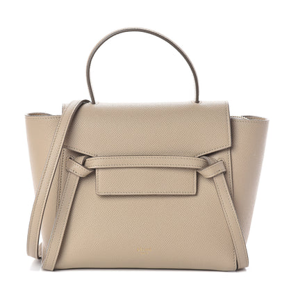 Celine Grained Calfskin Nano Belt Bag Light Taupe 1 of 9