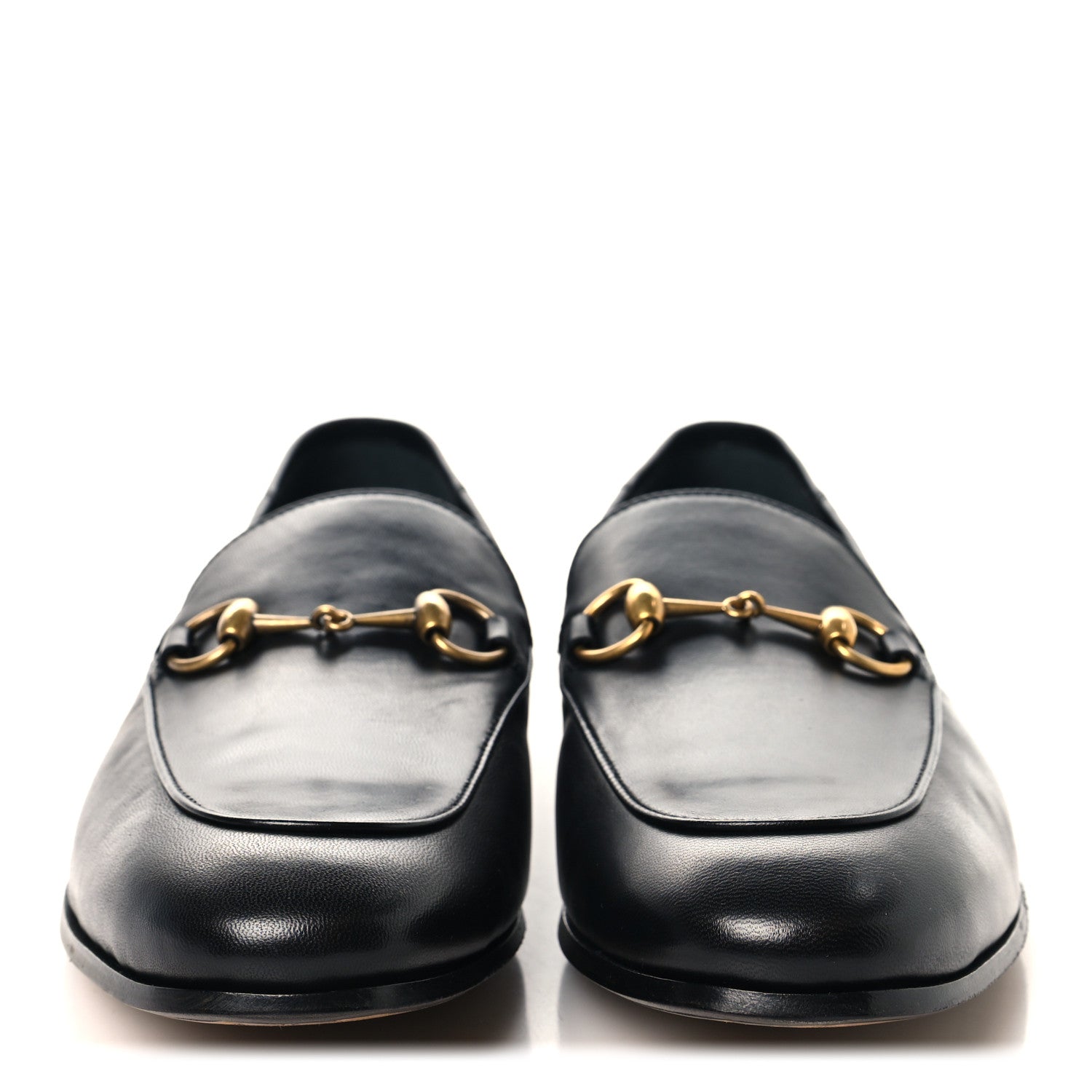 Gucci Lambskin Mens Brixton Horsebit Loafers 10.5 Black 3 of 10