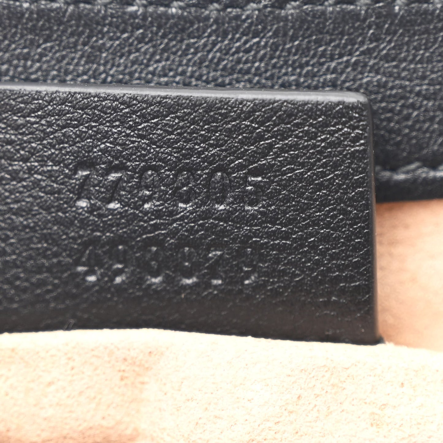 GG Supreme Monogram Web Medium Padlock Messenger Shoulder Bag Black