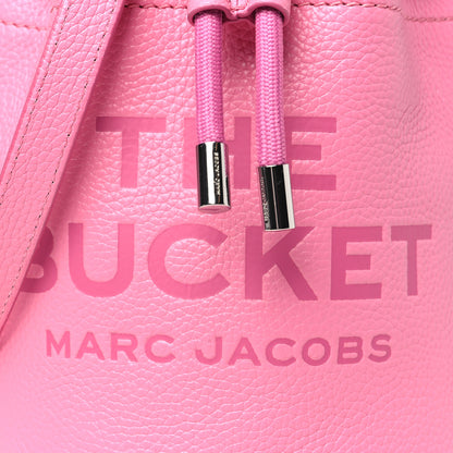 Marc Jacobs Grained Calfskin The Mini Bucket Bag Fluro Candy Pink 9 of 11