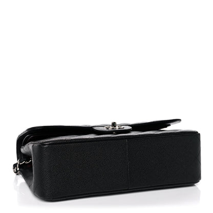 Chanel Caviar Quilted Jumbo Double Flap Black 4 of 11