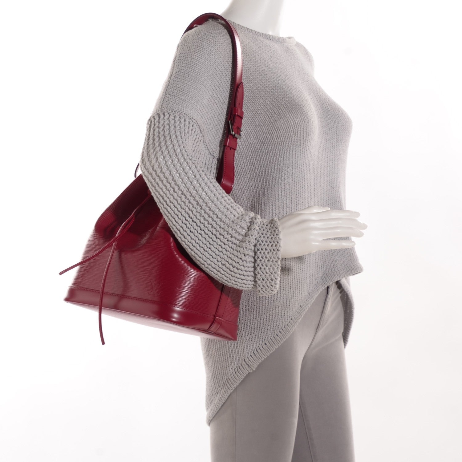 Louis Vuitton Epi Petit Noe NM Fuchsia 2 of 7