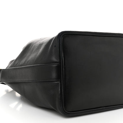 Chanel Lambskin CC Drawstring Bag Black 11 of 13