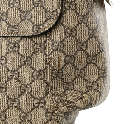 Gucci GG Plus Monogram Messenger Diaper Bag Dark Brown 11 of 13