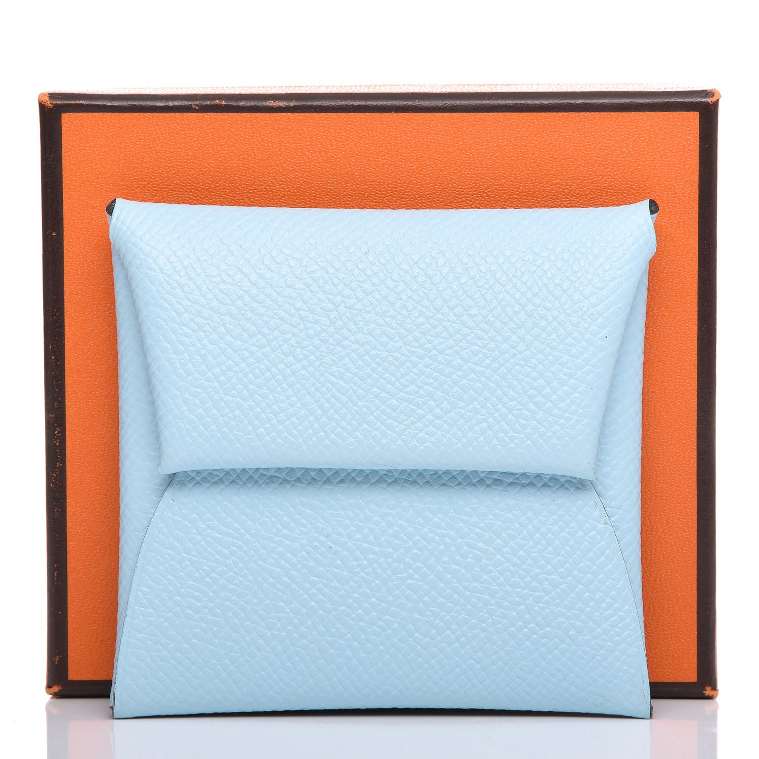 Hermes Epsom Bastia Coin Purse Bleu Zephyr 9 of 9