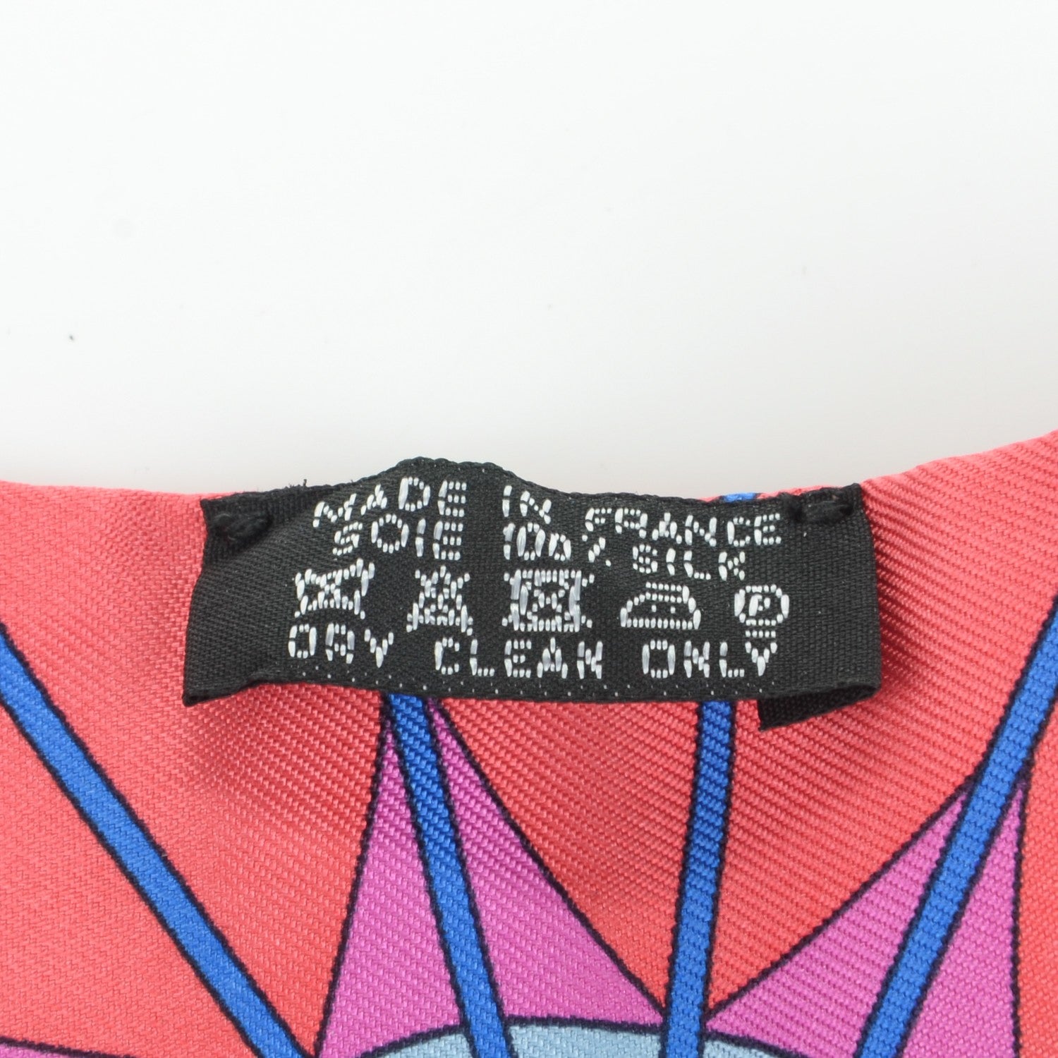 Hermes Silk Rose de Compas Twilly Turquoise Fuchsia Bleu 171041