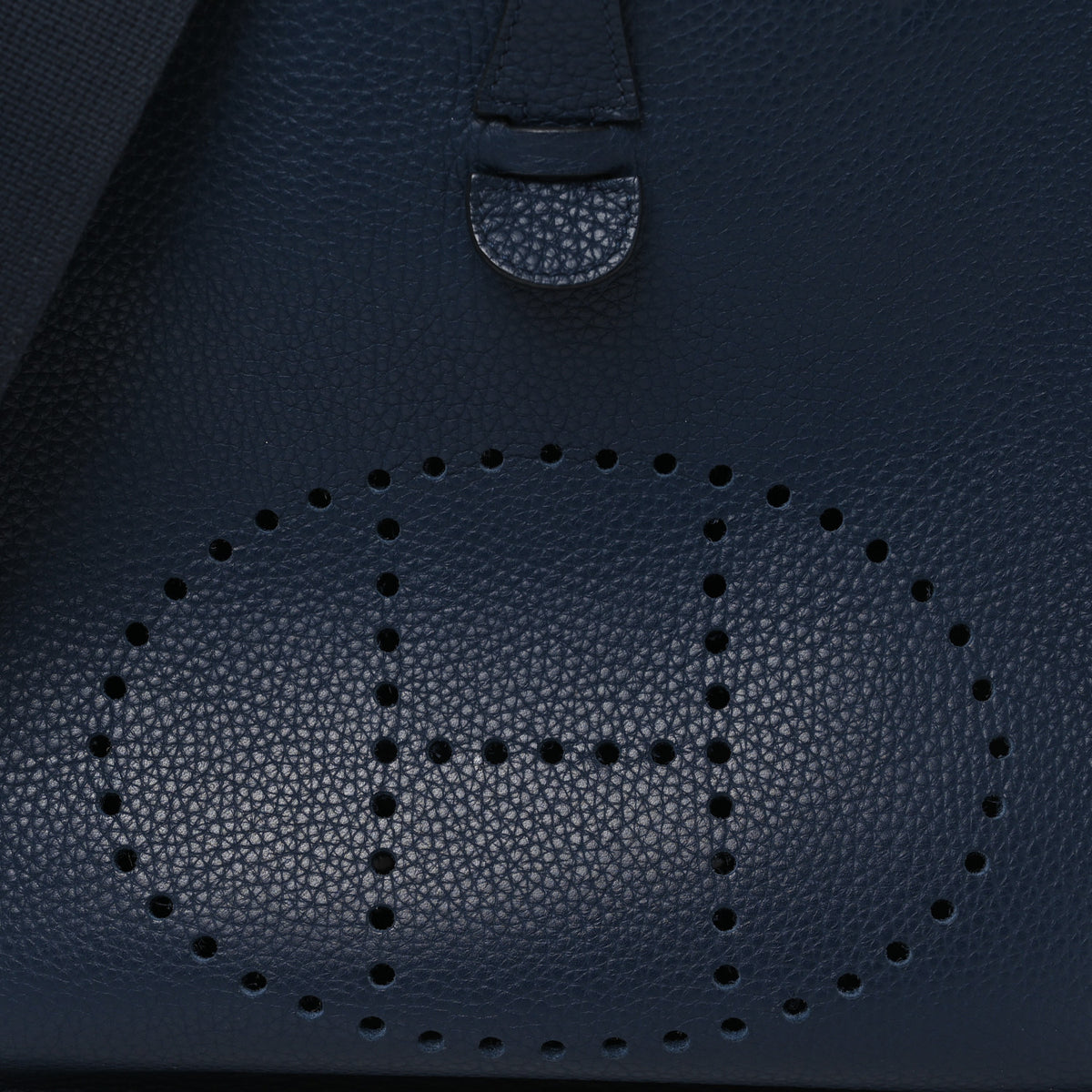Hermes Taurillon Clemence EVELYNE III Bleu Ocean 9 of 12