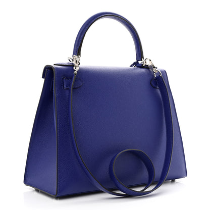 Hermes Epsom Kelly Sellier 28 Bleu Electrique 3 of 10
