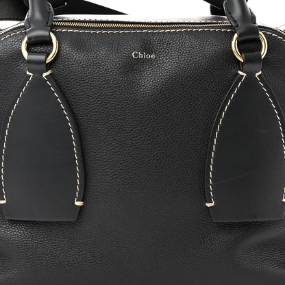 Chloe Calfskin Medium Daria Full Blue 9 of 14