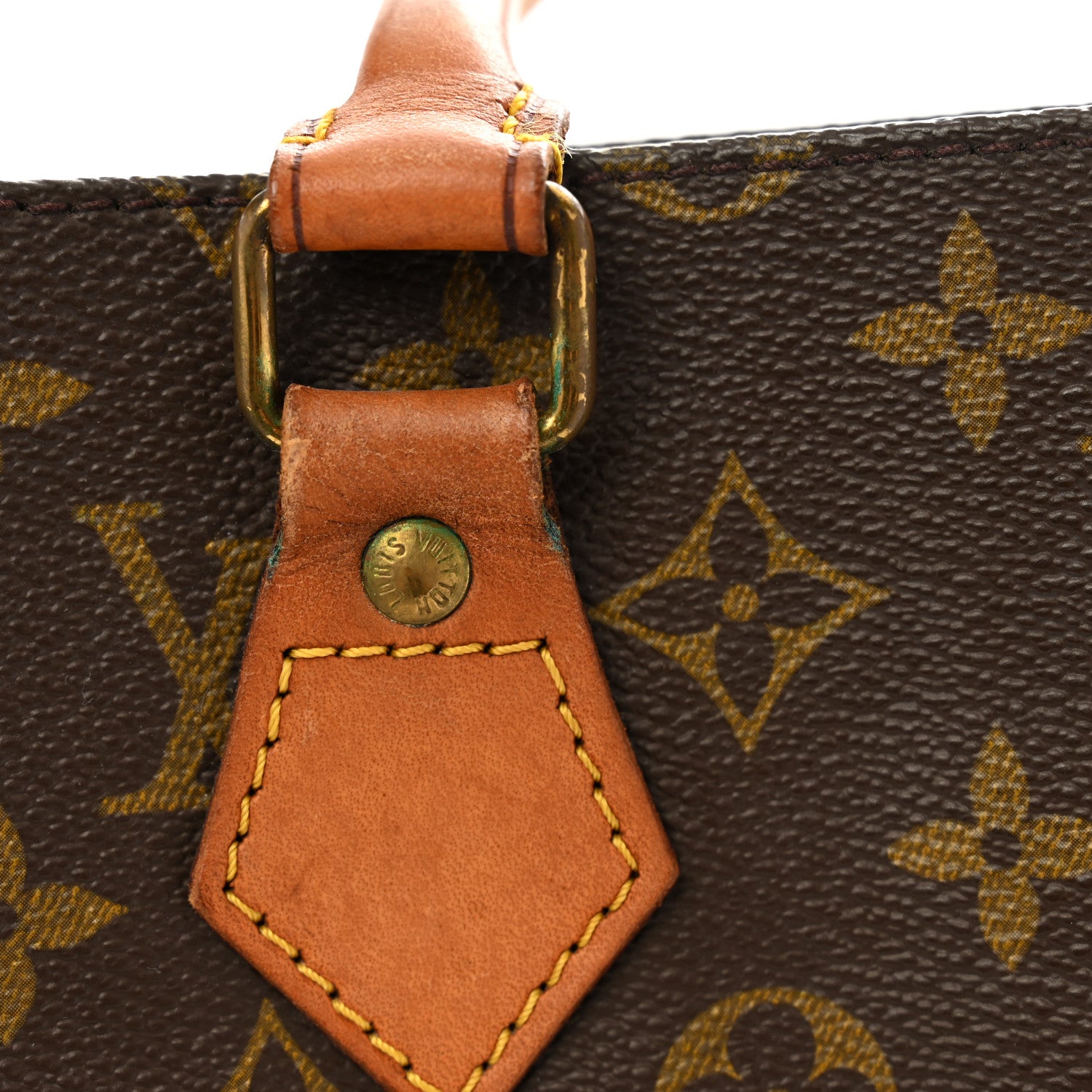 Louis Vuitton Monogram Sac Plat 11 of 15