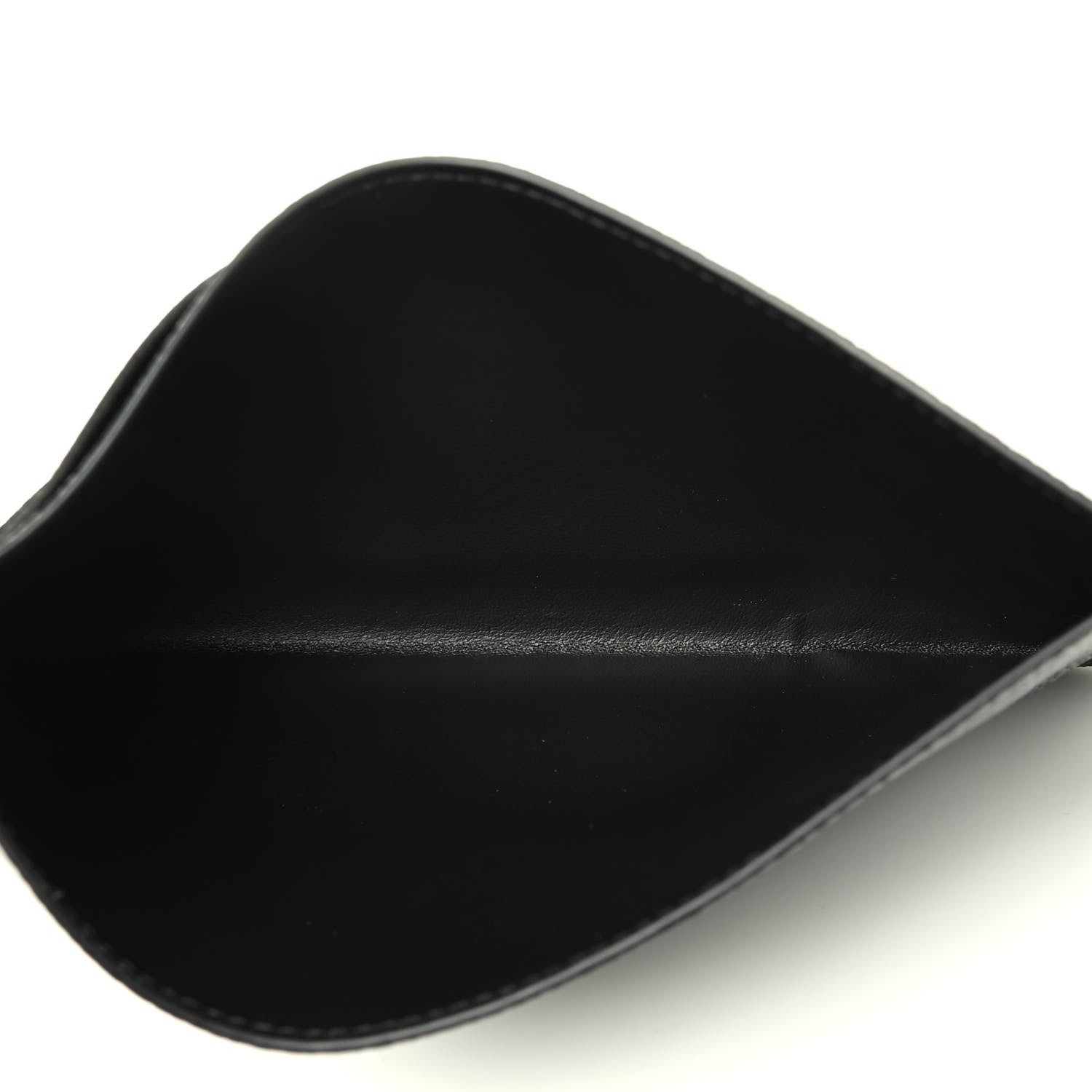 Louis Vuitton Calfskin Felicie Chain Wallet Card Holder Insert Black 3 of 3