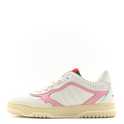 Gucci Calfskin Womens Re-Web Sneakers 36 White Pink 1 of 9