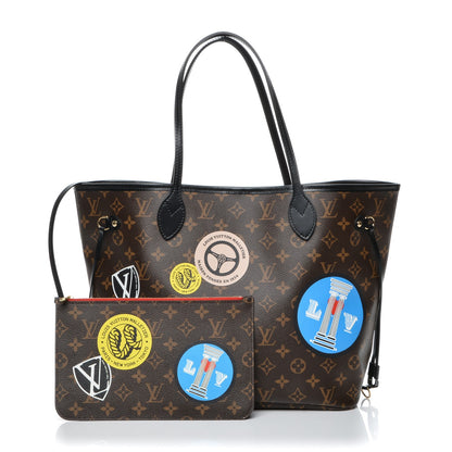 Louis Vuitton Monogram World Tour Neverfull MM 1 of 8