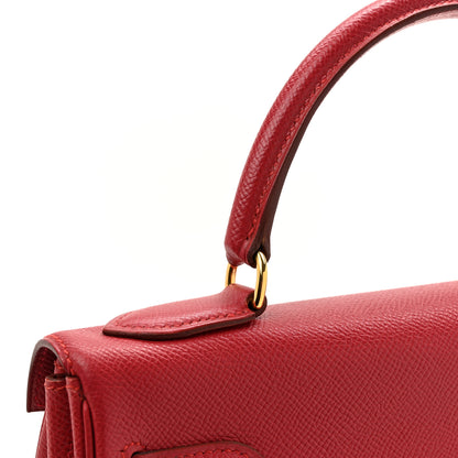 Hermes Epsom Kelly Retourne 32 Rouge Vif 11 of 12