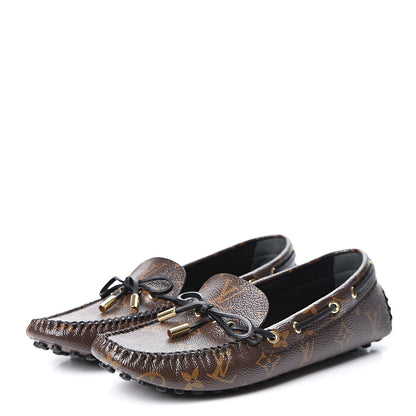 Louis Vuitton Patent Monogram Gloria Loafers 38 3 of 12